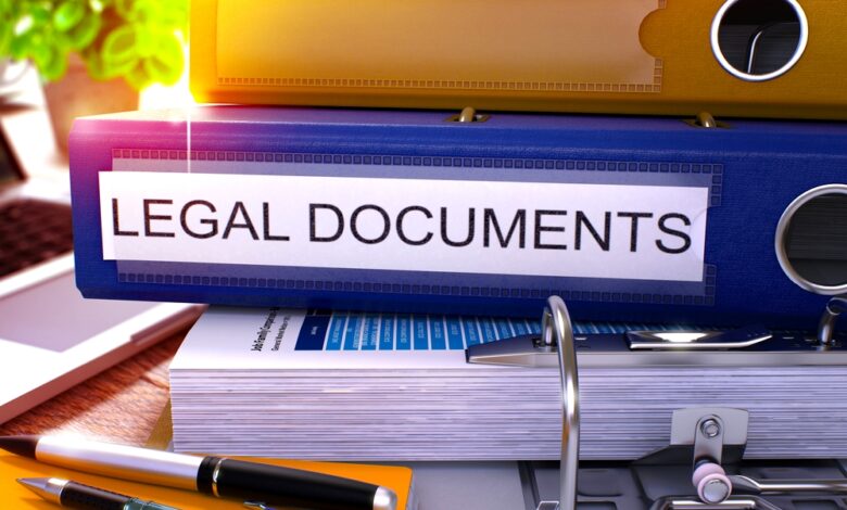 managing legal documents