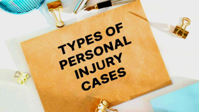 Personal Injury Cases different types