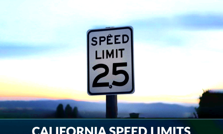 The Basic Speed Laws of California Described