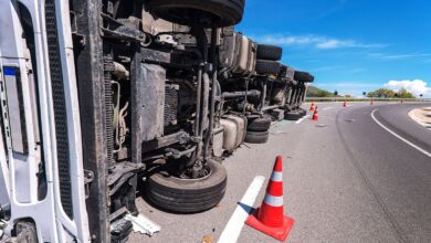 Catastrophic Truck Collision